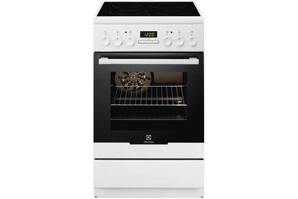 Kuchnia Electrolux EKC54500OW płyta Ceramiczna, piekarnik elektryczny