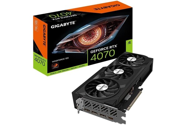 Karta graficzna GIGABYTE RTX 4070 Windforce 12GB GDDR6X