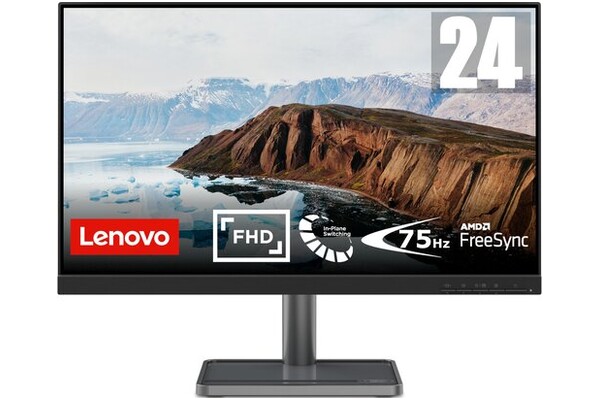 Monitor 23.8" Lenovo L24i-30 czarny