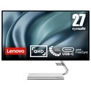 Monitor 27" Lenovo Q27h-20 srebrny