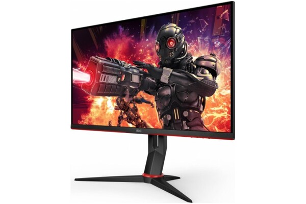 Monitor 23.8" AOC 24G2ZU czarno-czerwony