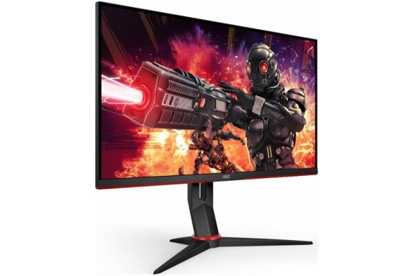 Monitor 23.8" AOC 24G2ZU czarno-czerwony