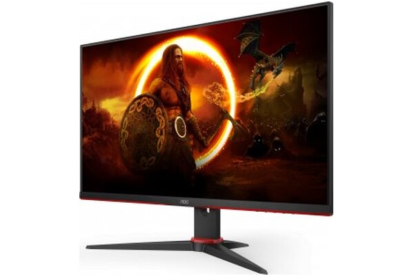 Monitor 23.8" AOC 24G2SPAE czarno-czerwony