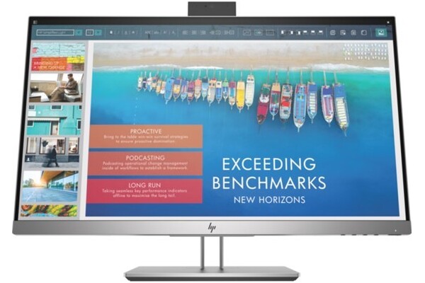 Monitor 23.8" HP EliteDisplay E243d czarno-srebrny
