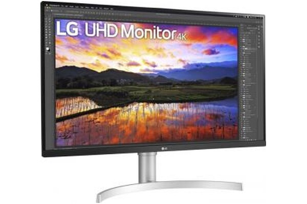 Monitor 31.5" LG 32UN650 biało-srebrny
