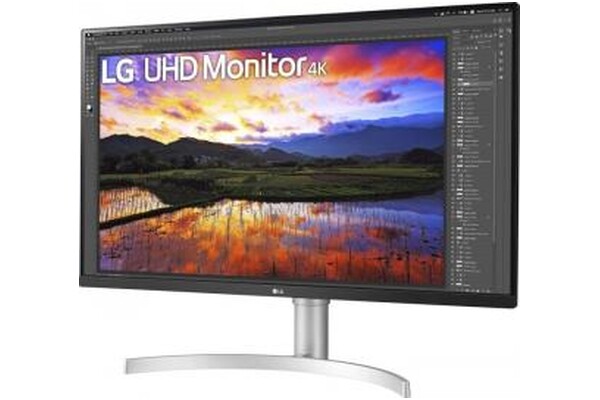 Monitor 31.5" LG 32UN650 biało-srebrny