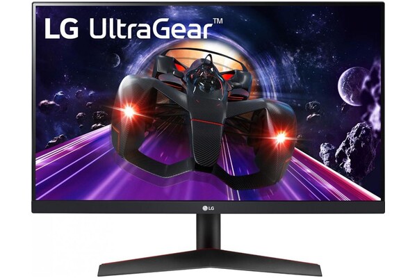 Monitor 23.8" LG UltraGear 24GN600 czarno-czerwony