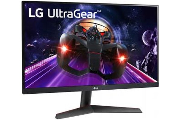 Monitor 23.8" LG UltraGear 24GN600 czarno-czerwony