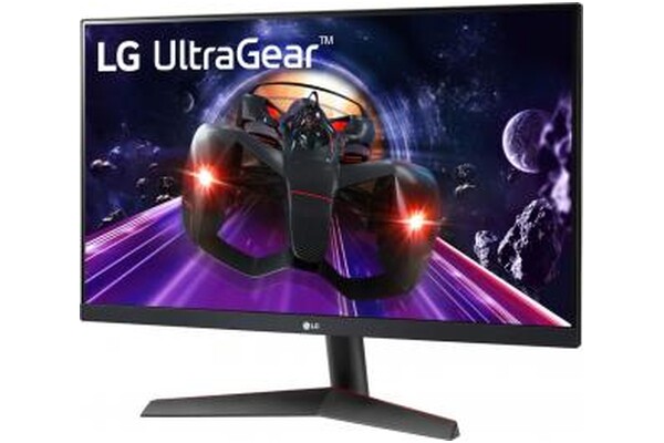 Monitor 23.8" LG UltraGear 24GN600 czarno-czerwony