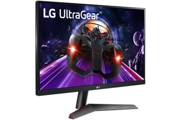 Monitor 23.8" LG UltraGear 24GN600 czarno-czerwony