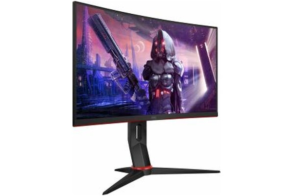 Monitor 23.6" AOC C24G2U czarno-czerwony