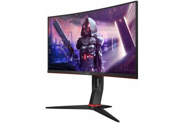 Monitor 23.6" AOC C24G2U czarno-czerwony