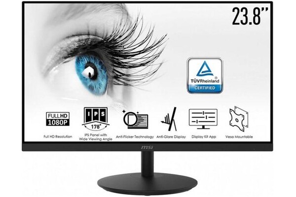 Monitor 23.8" MSI Pro Pro MP242 czarny