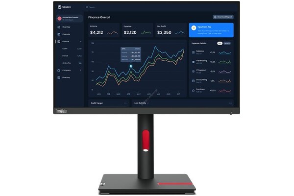 Monitor 21.5" Lenovo ThinkVision T22i-30 czarny