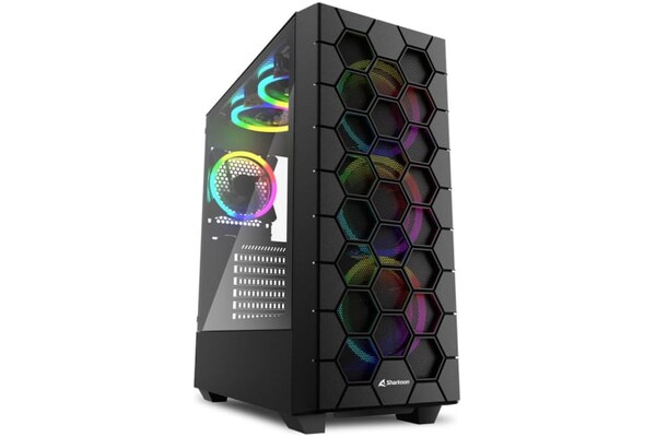 Obudowa PC Sharkoon Hex Midi Tower czarny