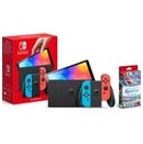 Konsola Nintendo Switch OLED 64GB Czerwono-niebieski + Switch Sports