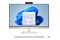 HP 24-cr0184nw AMD Ryzen 5 16GB DDR5 AMD Radeon Graphics 500GB SSD Windows 11 Professional