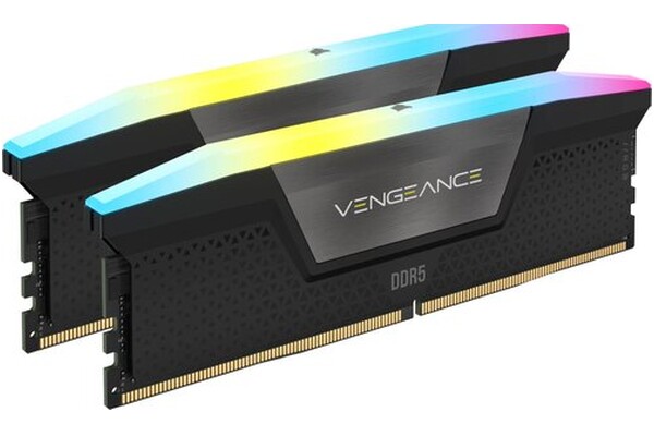 Pamięć RAM CORSAIR Vengeance RGB 32GB DDR5 7200MHz Z radiatorem 1.45V 34CL
