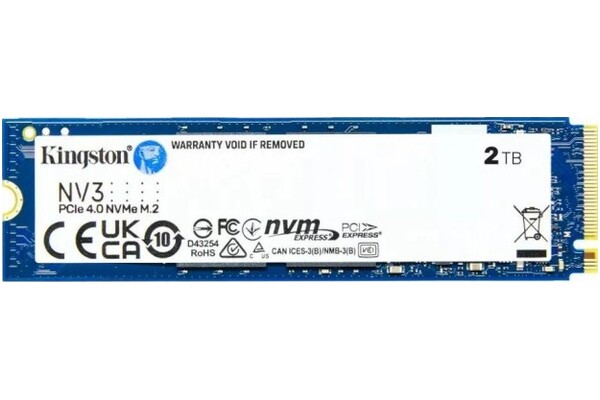 Dysk wewnętrzny Kingston NV3 SSD M.2 NVMe 2TB