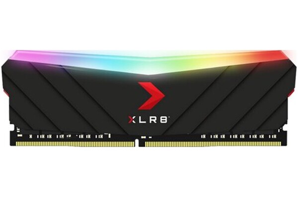 Pamięć RAM PNY XLR8 Epic-X Gaming RGB 8GB DDR4 3600MHz Z radiatorem 1.35V 18CL