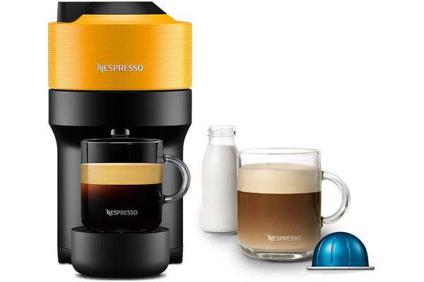 Ekspres De’Longhi Vertuo Pop ENV90Y kapsułkowy czarno-żółty