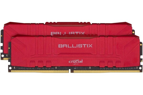 Pamięć RAM Crucial Ballistix Red 16GB DDR4 3200MHz Z radiatorem 1.35V 16CL