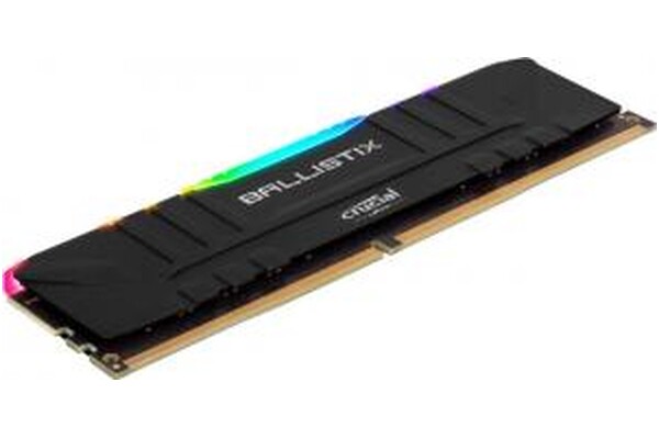 Pamięć RAM Crucial Ballistix Black RGB 16GB DDR4 3200MHz Z radiatorem 1.35V 16CL