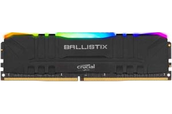 Pamięć RAM Crucial Ballistix Black RGB 16GB DDR4 3200MHz Z radiatorem 1.35V 16CL