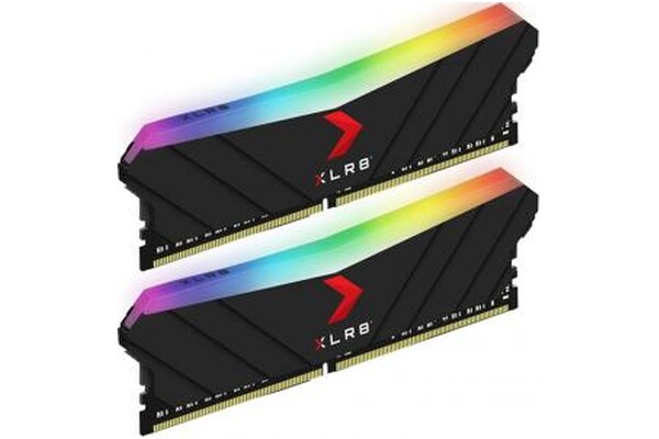 Pamięć RAM PNY XLR8 Epic-X Gaming RGB 16GB DDR4 3200MHz Z radiatorem 1.35V 16CL