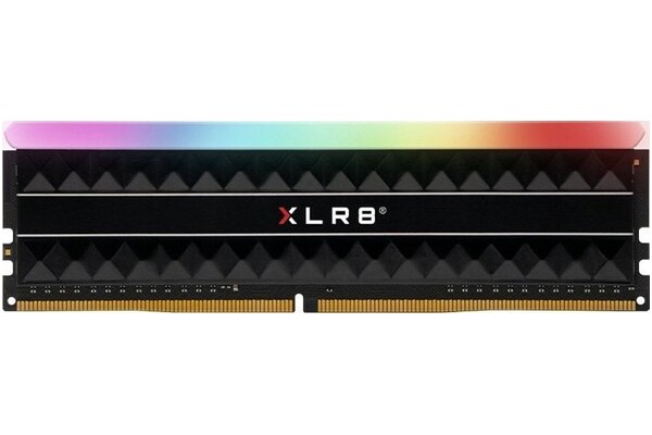 Pamięć RAM PNY XLR8 Gaming RGB 8GB DDR4 3200MHz Z radiatorem 1.35V 16CL
