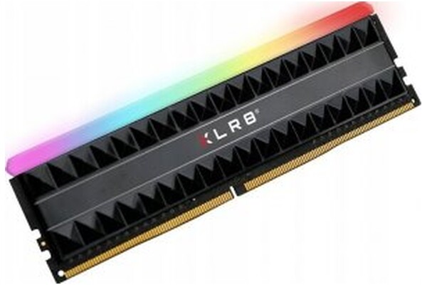 Pamięć RAM PNY XLR8 Gaming RGB 8GB DDR4 3200MHz Z radiatorem 1.35V 16CL