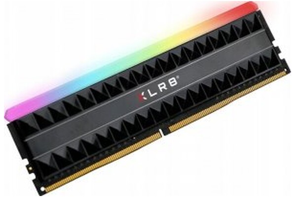 Pamięć RAM PNY XLR8 Gaming RGB 16GB DDR4 3200MHz Z radiatorem 1.35V 16CL