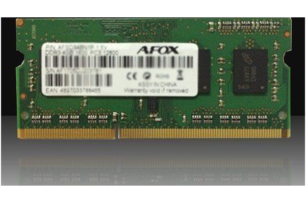Pamięć RAM AFOX AFSD22ZM1P 2GB DDR2 800MHz 1.8V