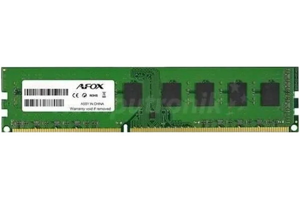 Pamięć RAM AFOX AFLD38AK1P 8GB DDR3 1333MHz 11CL