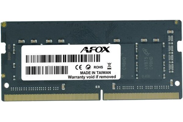 Pamięć RAM AFOX AFSD48FH1P 8GB DDR4 2666MHz 1.2V 19CL