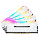 Pamięć RAM CORSAIR Vengeance RGB Pro White 32GB DDR4 3200MHz Z radiatorem 1.35V 16CL
