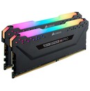 Pamięć RAM CORSAIR Vengeance RGB Pro Black 16GB DDR4 3200MHz Z radiatorem 1.35V 16CL