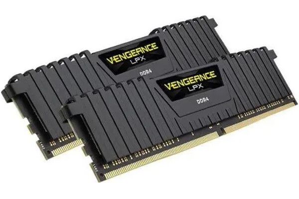 Pamięć RAM CORSAIR Vengeance LPX Black 16GB DDR4 3600MHz Z radiatorem 18CL