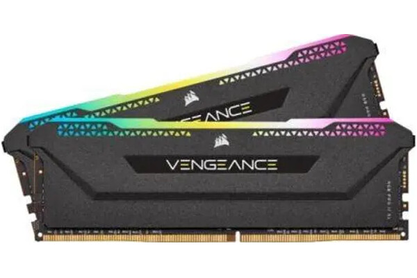 Pamięć RAM CORSAIR Vengeance RGB Pro SL Black 32GB DDR4 3200MHz Z radiatorem 16CL