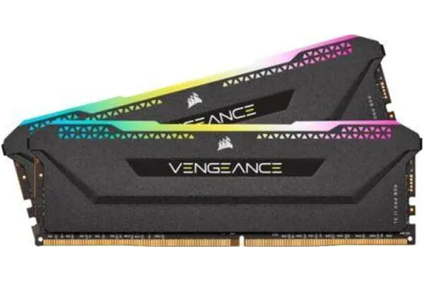 Pamięć RAM CORSAIR Vengeance RGB Pro SL Black 32GB DDR4 3600MHz Z radiatorem 18CL