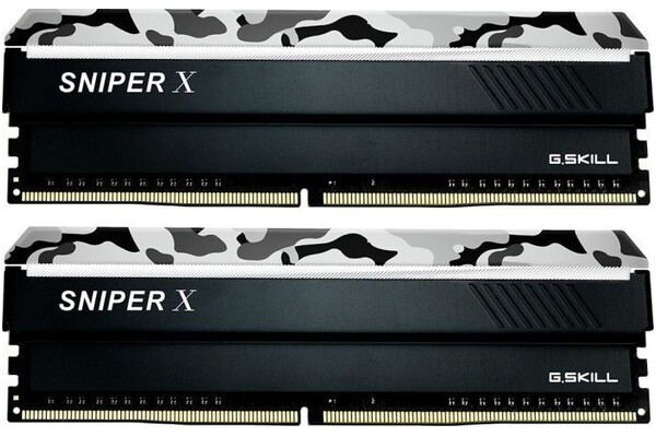 Pamięć RAM G.Skill Sniper X 16GB DDR4 3200MHz Z radiatorem 1.35V 16CL