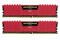 Pamięć RAM CORSAIR Vengeance LPX XMP Red 16GB DDR4 3200MHz Z radiatorem 1.35V 16CL