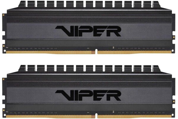Pamięć RAM Patriot Viper 4 Blackout 8GB DDR4 3000MHz Z radiatorem 1.35V 16CL
