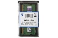 Pamięć RAM Kingston ValueRAM KVR16S11S84 4GB DDR3 1600MHz 1.5V 11CL