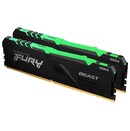 Pamięć RAM Kingston Fury Beast RGB KF432C16BBAK216 16GB DDR4 3200MHz Z radiatorem 1.35V 16CL