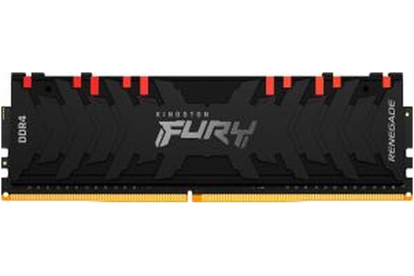 Pamięć RAM Kingston Fury Renegade RGB KF436C16RBA8 8GB DDR4 3600MHz Z radiatorem 1.35V 16CL