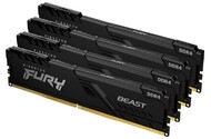 Pamięć RAM Kingston Fury Beast 128GB DDR4 3600MHz Z radiatorem 1.35V 18CL