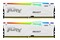 Pamięć RAM Kingston Fury Beast RGB 32GB DDR5 6000MHz Z radiatorem 1.35V 40CL