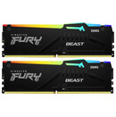 Pamięć RAM Kingston Fury Beast RGB 64GB DDR5 5200MHz Z radiatorem 40CL