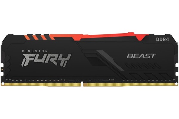Pamięć RAM Kingston Fury Beast RGB KF432C16BBAK216 16GB DDR4 3200MHz Z radiatorem 16CL